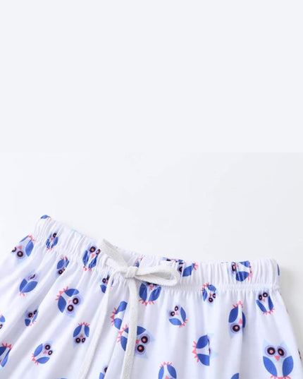 Lucky Owl French-Style Capri Pyjama Set