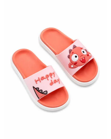 Peachy Dino Flip flops