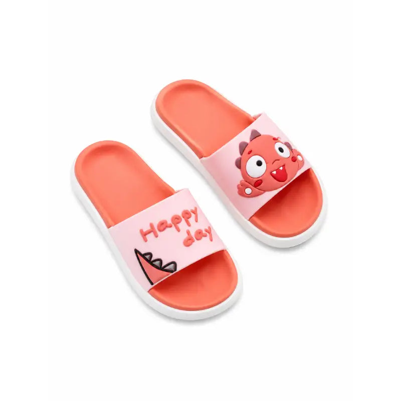 Peachy Dino Flip flops