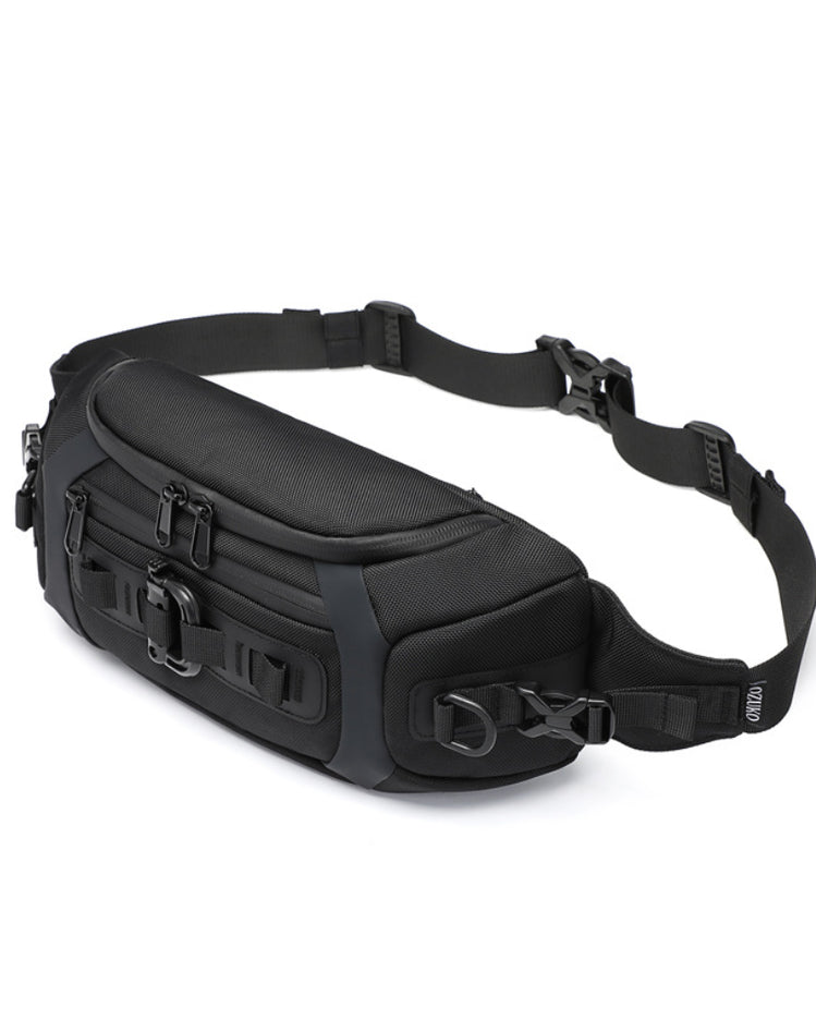 Black Utility Fanny Pack