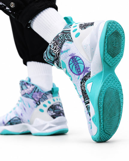 Kairo High Ice Blue Sneakers