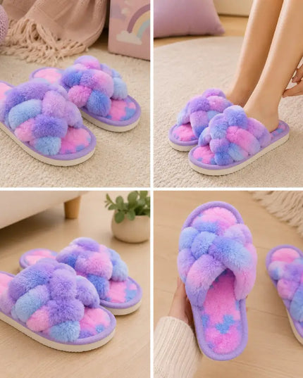 Plush Knot Slippers
