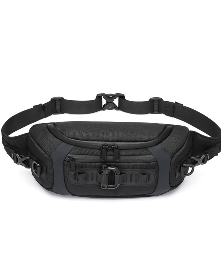 Black Utility Fanny Pack