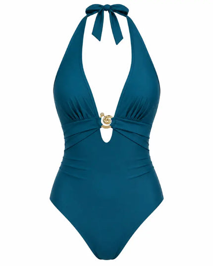 Paradise Bloom Tropical One-Piece Swimsuit