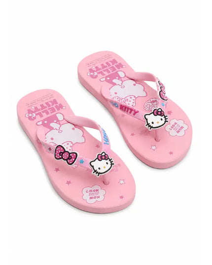Hello Kitty Ribbon Flip flops