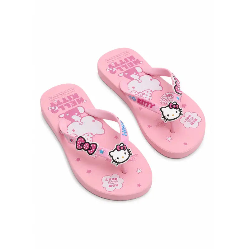 Hello Kitty Ribbon Flip flops