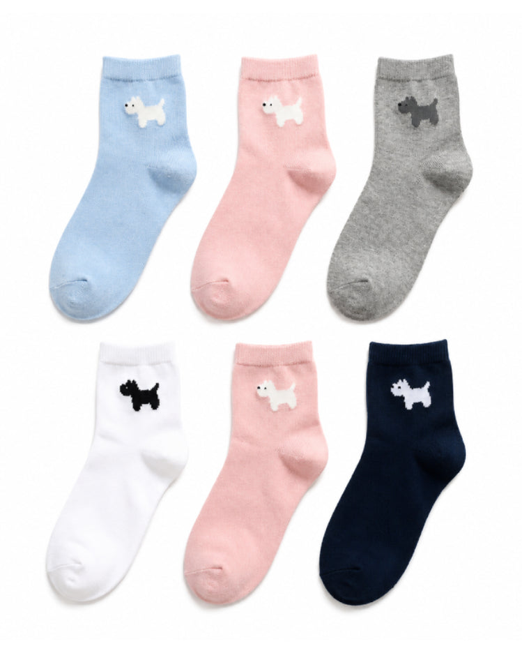 Fluffy Friends (6 Pairs)