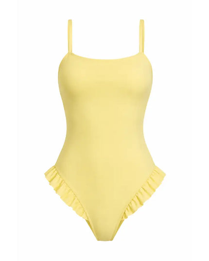 Private Beach Tummy Control One-Piece Swimsuit