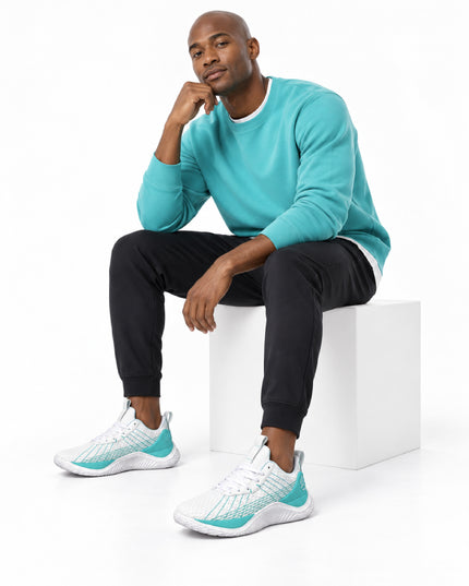 White Mint One Sneakers