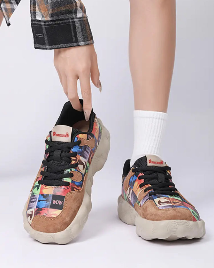 Camo Latine Sneakers