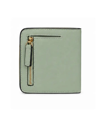 Sage Green Elora Leather Wallet