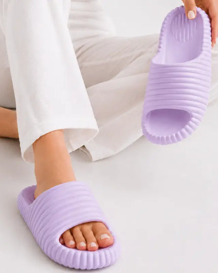 Fluffy basic flip-flops