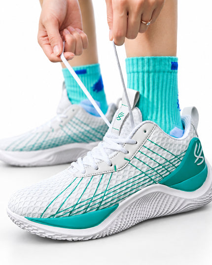 White Mint One Sneakers