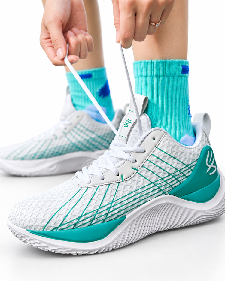 White Mint One Sneakers