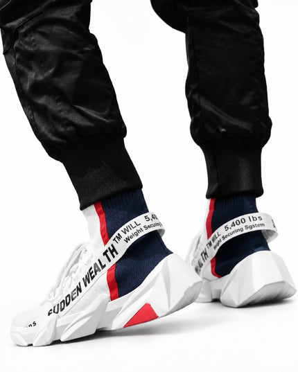White Marina High-Top Sneakers
