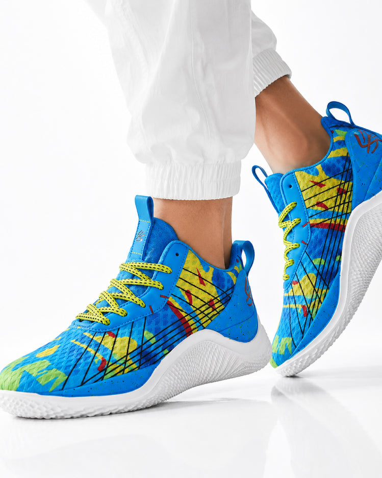 Electric Blue One Sneakers
