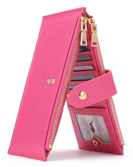 Rose Loop Leather Wallet