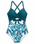 Flowers Navy Blue / S
