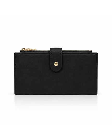 Black Loop Leather Wallet