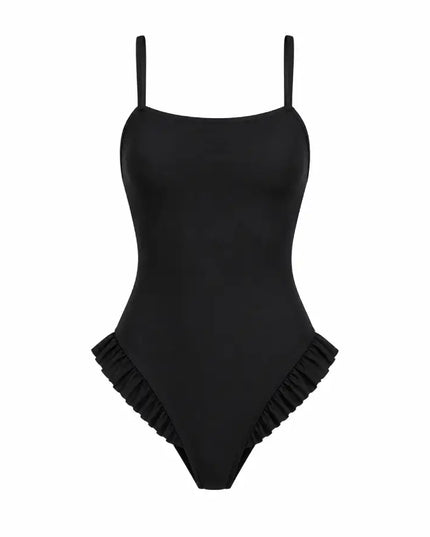 Private Beach Tummy Control One-Piece Swimsuit