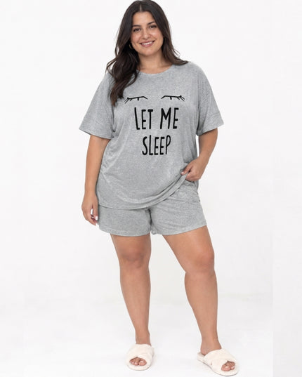 Let Me Sleep Short Pyjama Set