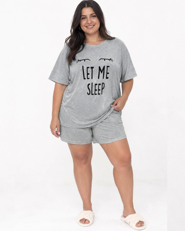 Let Me Sleep Short Pyjama Set