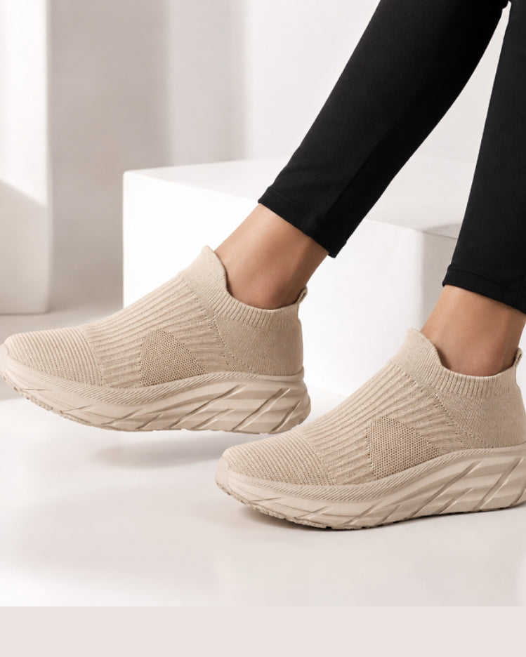 Lynora Solid Slip-Ons