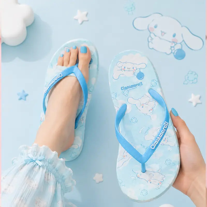 Cinnamon Dog Flip flops