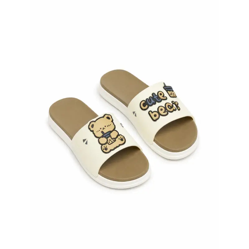 Cute bear Flip flops