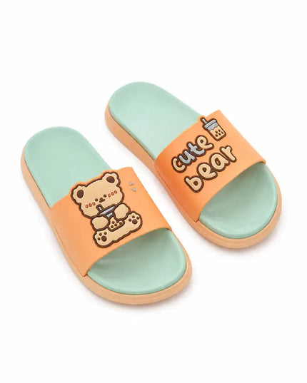 Cute bear Flip flops