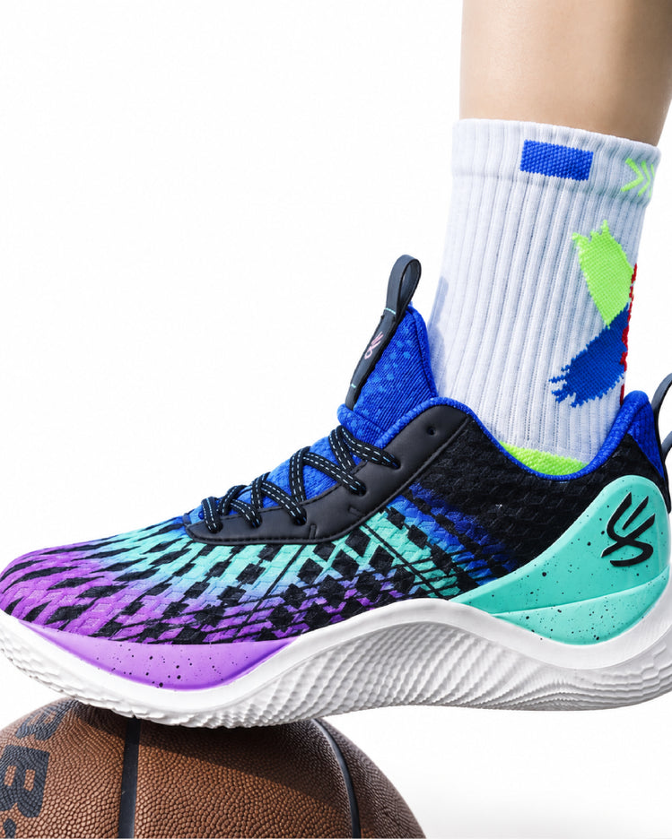 Cyber Purple One Sneakers