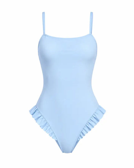Private Beach Tummy Control One-Piece Swimsuit