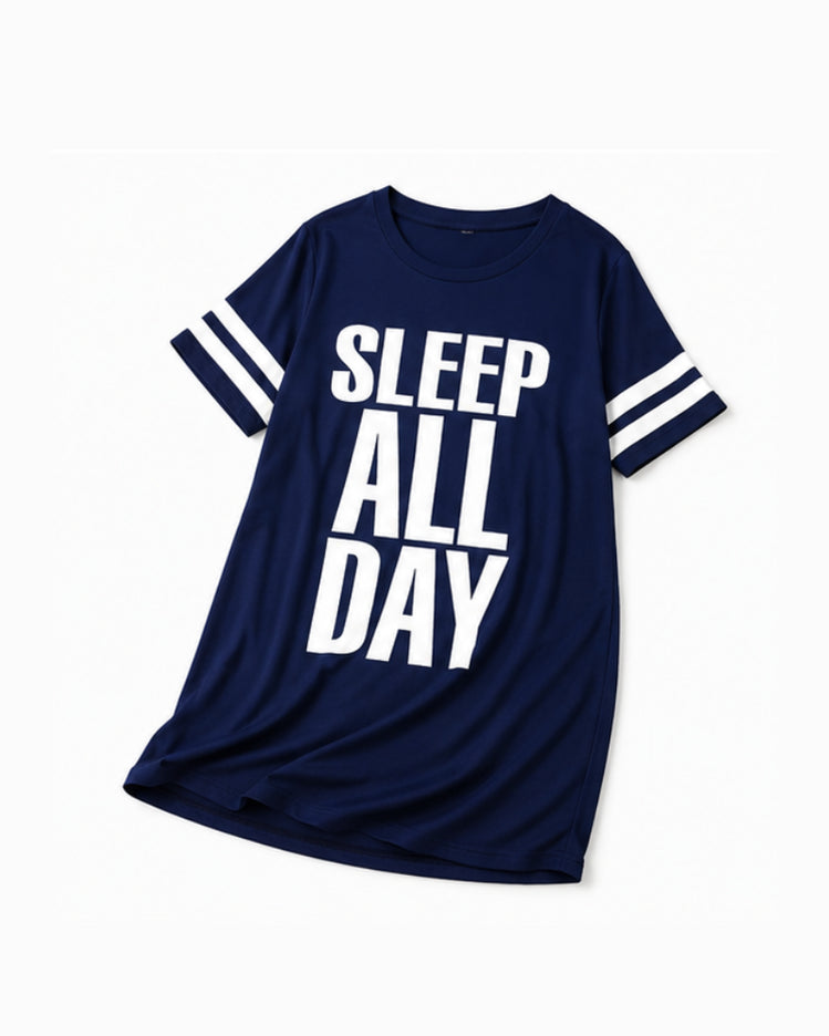 Sleep All Day Sleep Dress