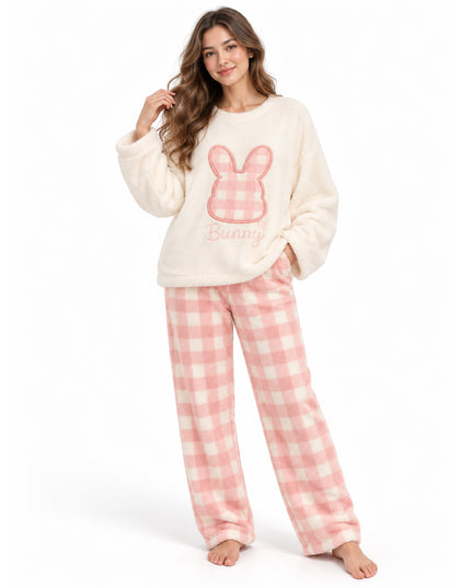 Gingham Bunny Pyjama Set