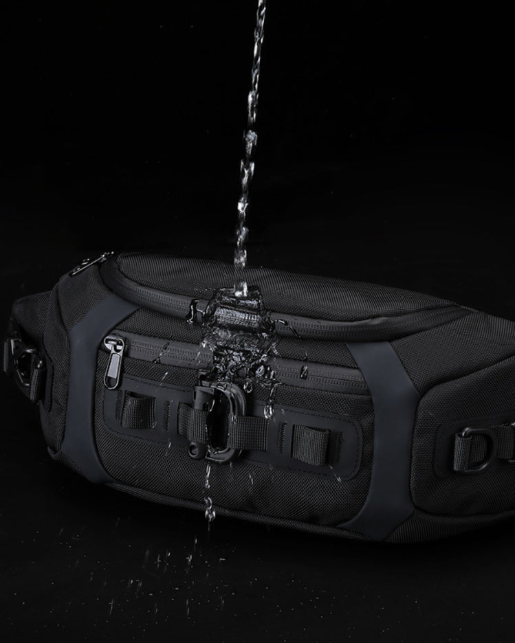 Black Utility Fanny Pack