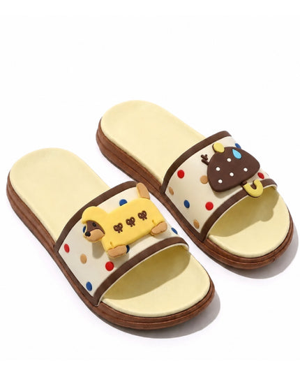 Polka Dot Rain & Pup Flip Flops