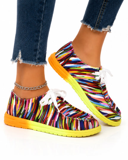 Aurora Splash Sneakers