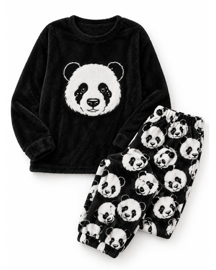 Panda Print Pyjama Set
