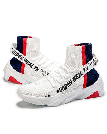 White Marina High-Top Sneakers