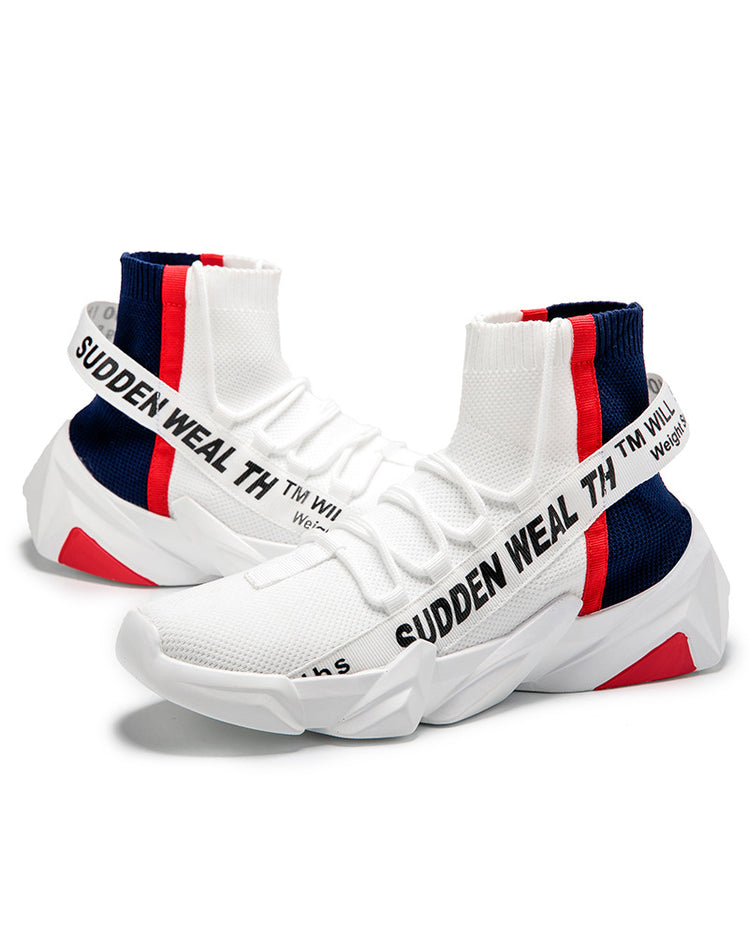 White Marina High-Top Sneakers