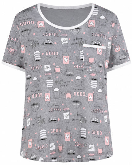 But First Coffee Short Pyjama Set