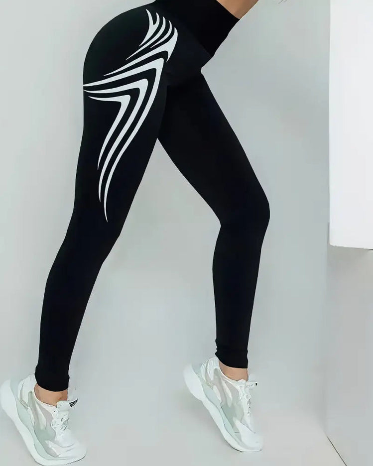 Wave Line Leggings