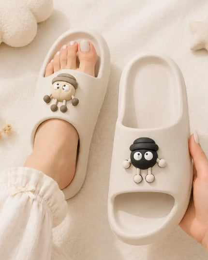 Sooty Khaki Flip Flops