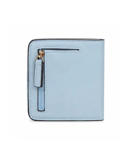 Powder Blue Elora Leather Wallet