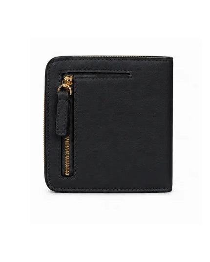 Black Elora Leather Wallet