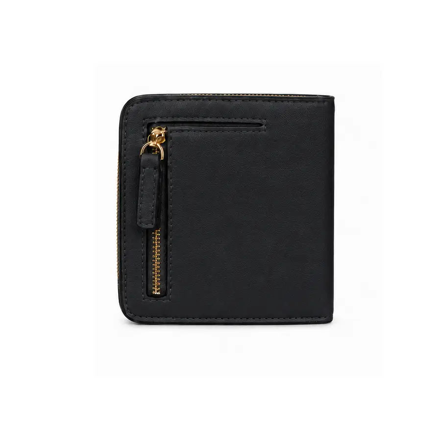 Black Elora Leather Wallet