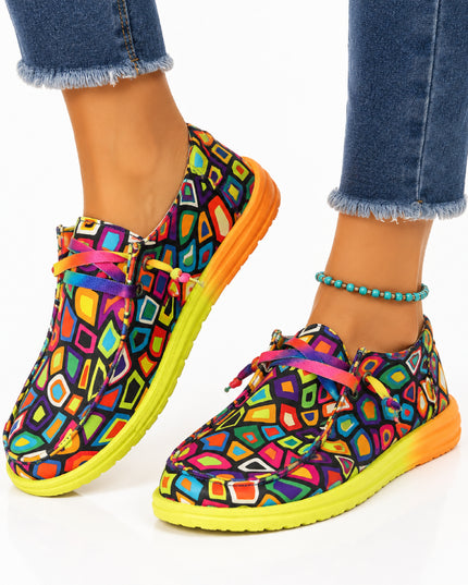Aurora Splash Sneakers
