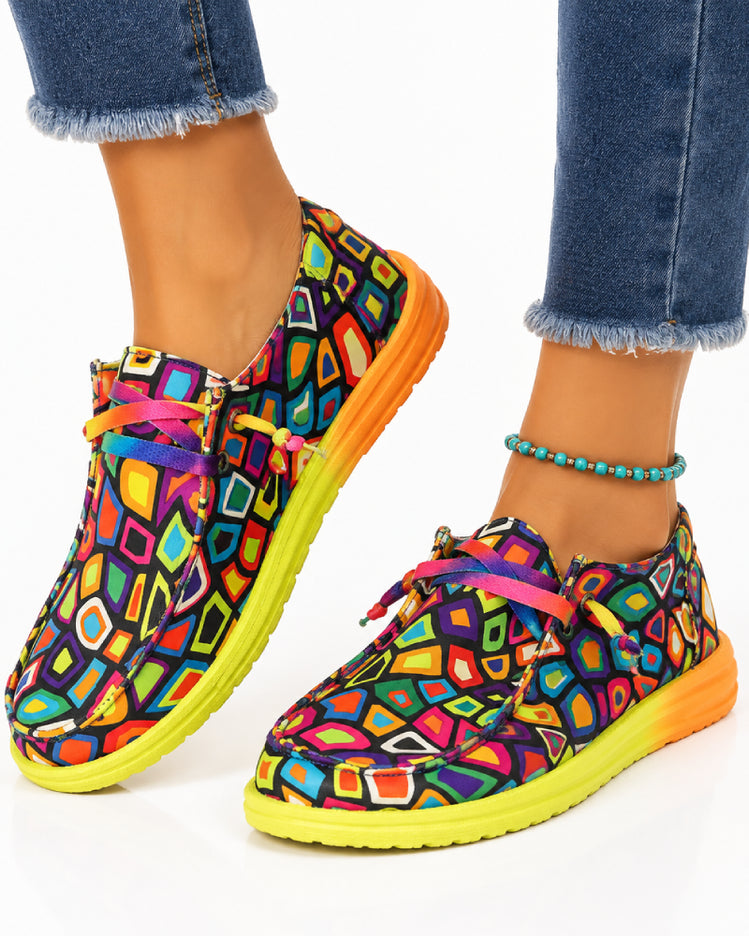 Aurora Splash Sneakers