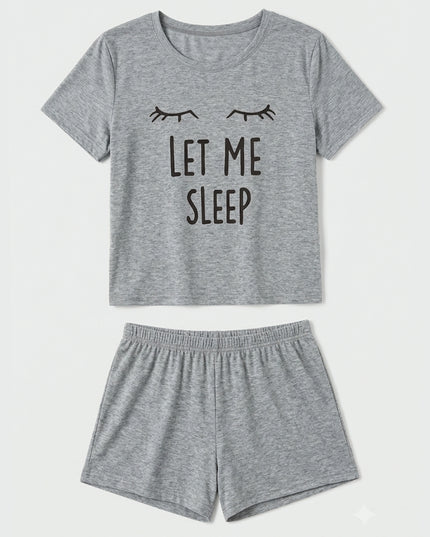 Let Me Sleep Short Pyjama Set