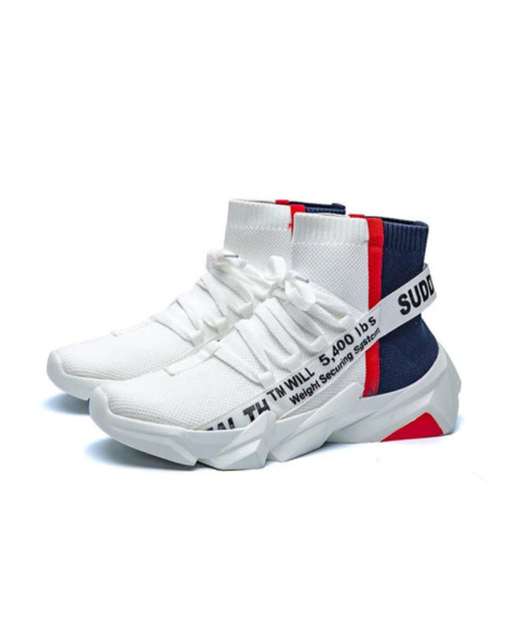 White Marina High-Top Sneakers
